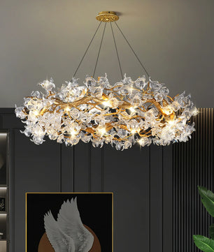 Hibiscus Flower Chandelier