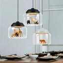 Creative Little Zoo Glass Pendant Light S91