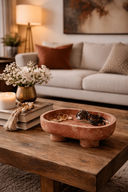 The Carrara Low-Profile Stone Plinth