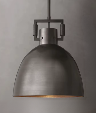 Cupola Machinist Cloche Dome Pendant Light