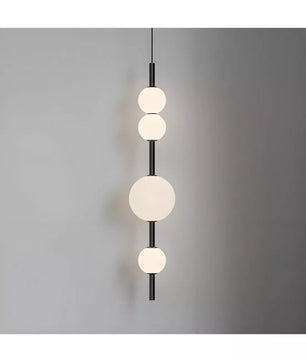 Vertical Glass Pendant Light