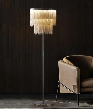 Cadena Tassel Floor Lamp
