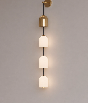 Perla Stacked Glass Sconces