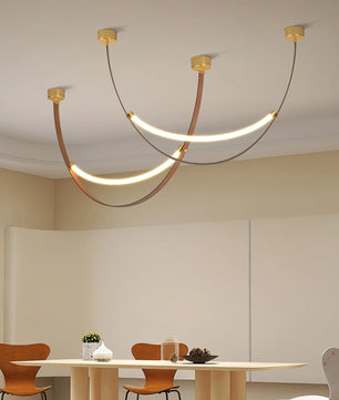 Leather Pendant Light