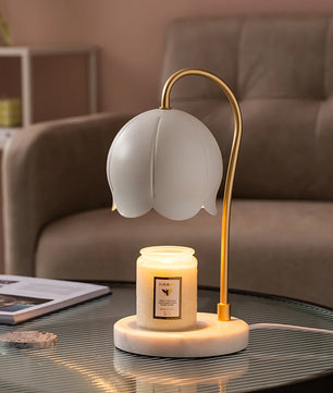 Flower Candle Warmer Lamp