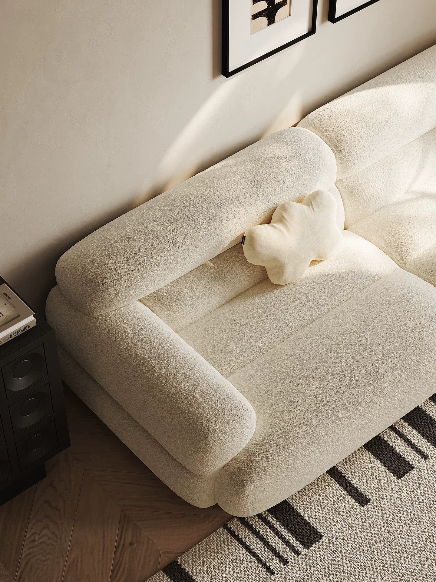 Modern Wool Sectional Sofas