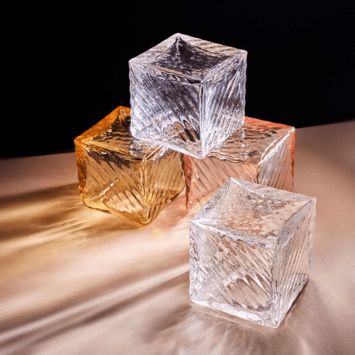 Square Multi Crystal Chandelier