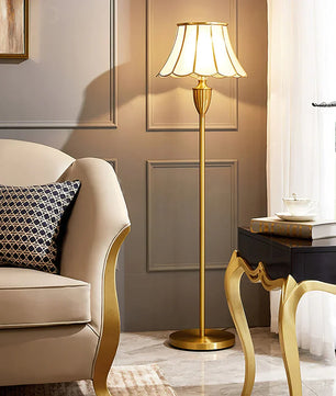 Kristall Brass Floor Lamp