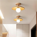 Rustic Wooden Ceiling Lamp S36