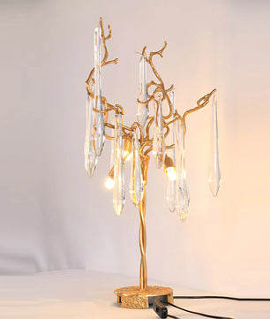 Aqua Willow Table Lamp