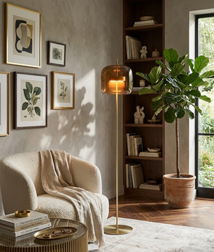 Jujube Anchor Floor Lamp