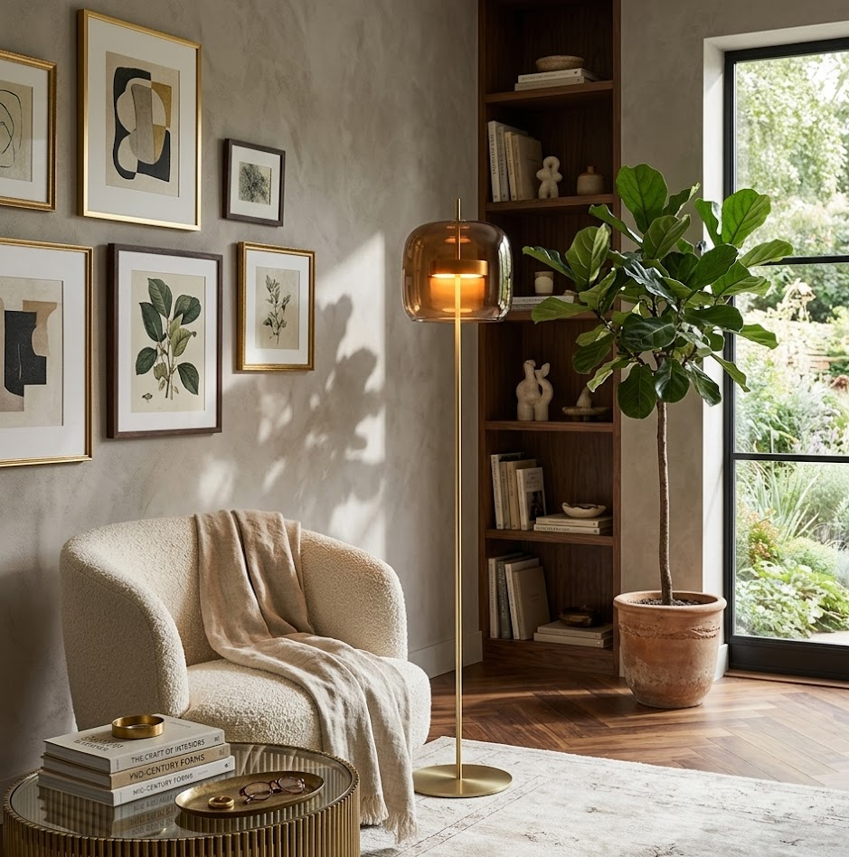 Jujube Anchor Floor Lamp