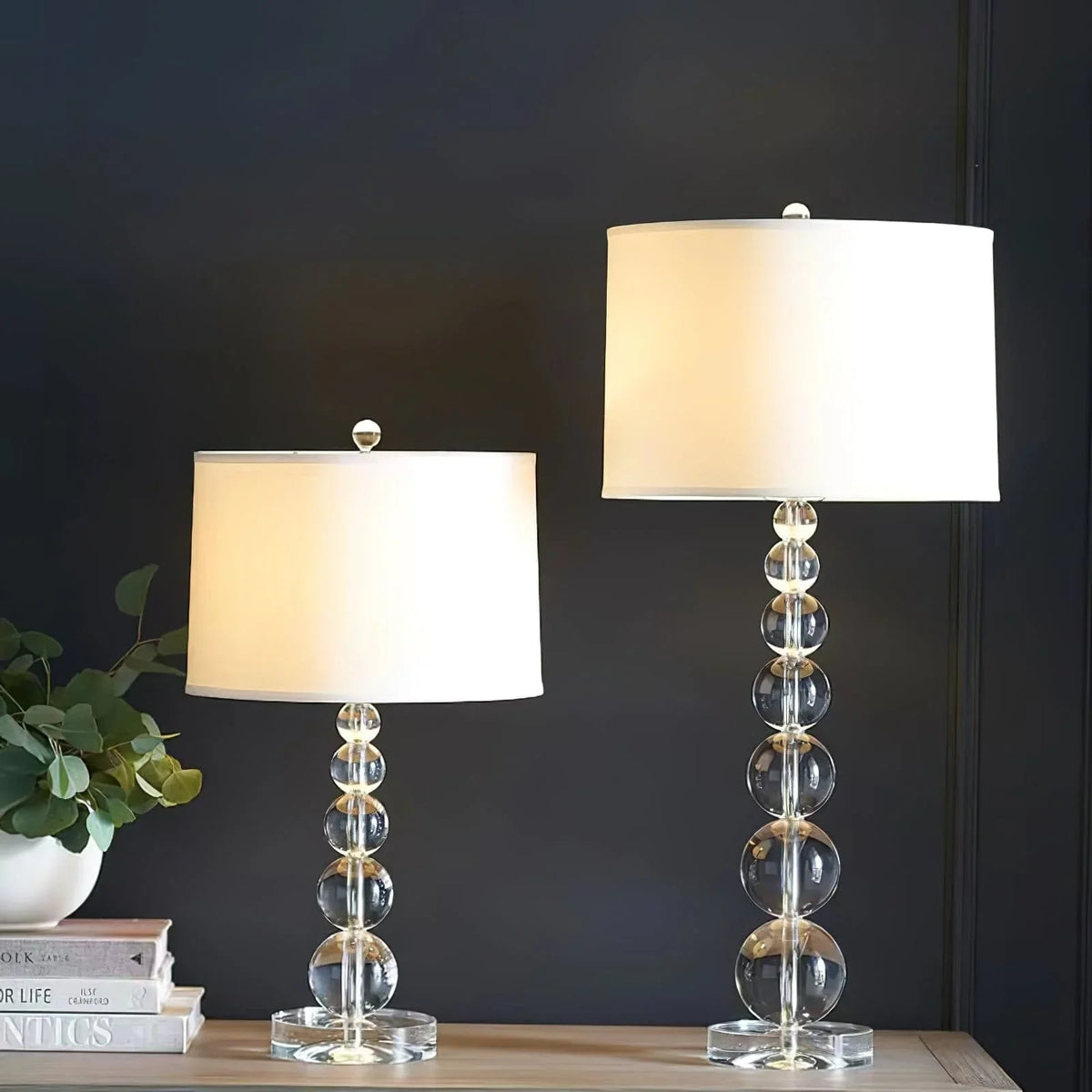 Crystal Ball Table Lamp