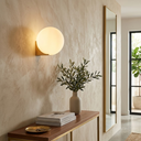 Spherical Geometric Wall Lamp