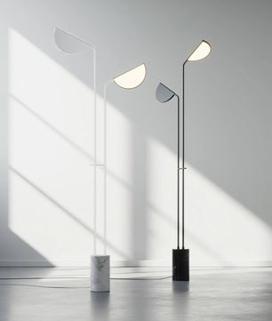 Filo Floor Lamp – Modern Artistic Glass Bead Standing Lamp for Living Room, Black & White