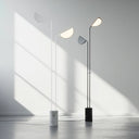 Filo Floor Lamp – Modern Artistic Glass Bead Standing Lamp for Living Room, Black & White