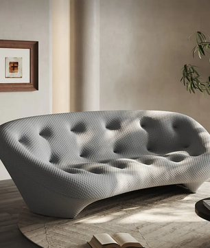 Seashell Wide Deep Seat Sofa