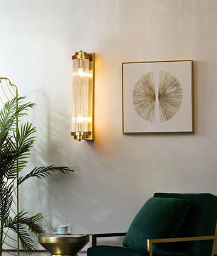 Pillar Offset Wall Lamp