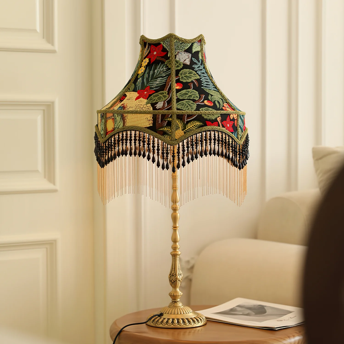 Japan Style Peony Table Light