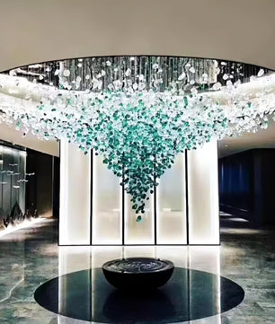 Crystal Stone Chandelier