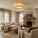 Sorian Alabaster Ceiling Light