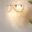 Feather Pearl Wall Lamp