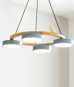 Sienna Bird Round Chandelier