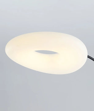 Mr Magoo Floor Lamp – Modern Minimalist Tall Standing Lamp for Living Room, Black & White