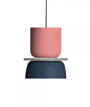 MACRI Color Block Nordic Pendant Light for Living Room