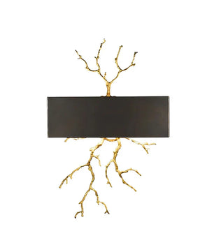 Brass Branch Wall Lamp