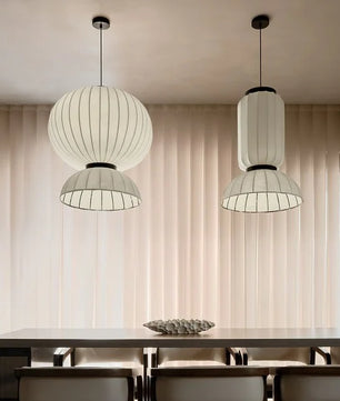 Mulberry Silk Lantern Pendant Light M433