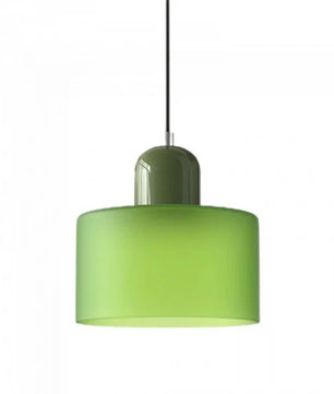 Nordic Morandi Cylinder Glass Pendant Light S66
