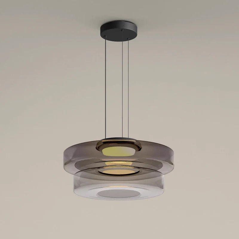 Nordic postmodern creative glass pendant light