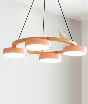 Sienna Bird Round Chandelier