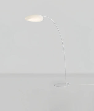 Mr Magoo Floor Lamp – Modern Minimalist Tall Standing Lamp for Living Room, Black & White