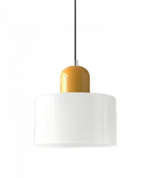 Nordic Morandi Cylinder Glass Pendant Light S66