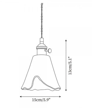 Retro Glass Pendant Lamp M110