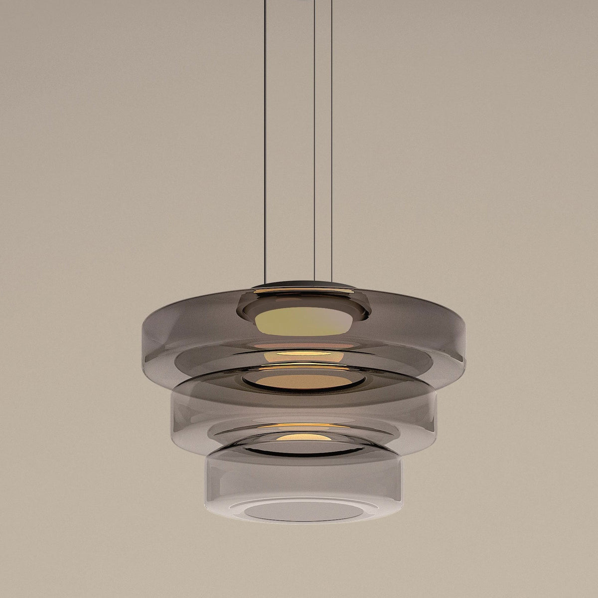 Nordic postmodern creative glass pendant light