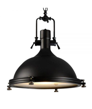 Industrial Nautical Dome Pendant Light
