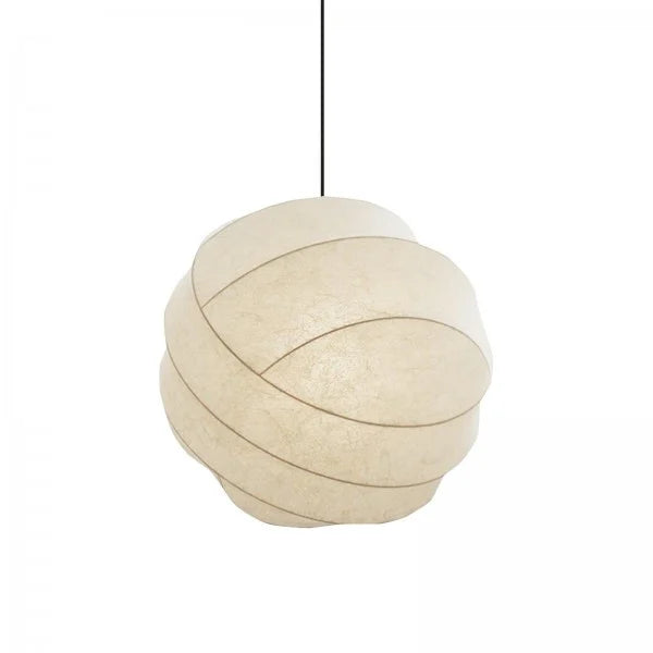 Wabi-Sabi Fiber Cocoon Pendant Lamp M400