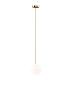 Brass Architectural Pendant Light