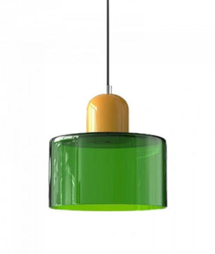 Nordic Morandi Cylinder Glass Pendant Light S66