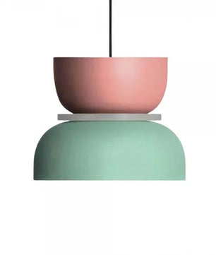 MACRI Color Block Nordic Pendant Light for Living Room