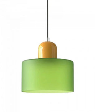Nordic Morandi Cylinder Glass Pendant Light S66