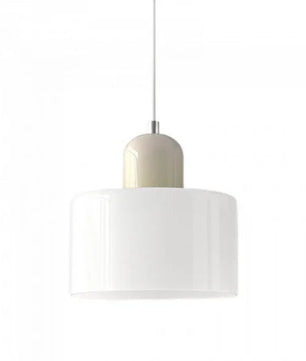 Nordic Morandi Cylinder Glass Pendant Light S66