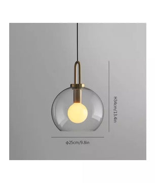 Glass Pendant Light