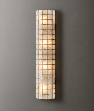 Nacre Shell Wall Sconce