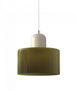 Nordic Morandi Cylinder Glass Pendant Light S66