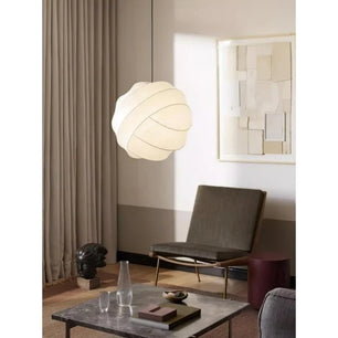 Wabi-Sabi Fiber Cocoon Pendant Lamp M400
