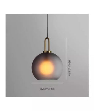 Glass Pendant Light